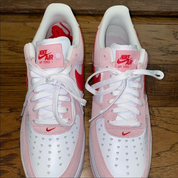 NEW💕❣️Nike Air Force 1 VALENTINES Day Love Letter” 💕💕 - Picture 3 of 12